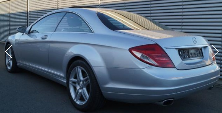 MERCEDES CL CLASS (01/06/2009) - 